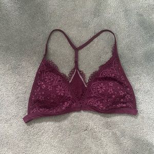 Lace Front Close Bralette
